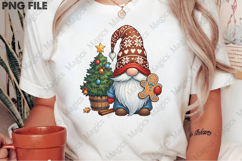 Christmas Gingerbread Gnome PNG Product Image 2