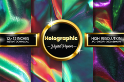 Holographic Digital Papers - 04 Variations Product Image 1