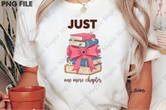 Just One More Chapter Reading Book PNG Product Image 2