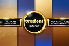 Gradient Digital Papers - 04 Variations Product Image 2