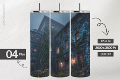 Haunted Asylum Digital Papers - 04 Variations Product Image 2