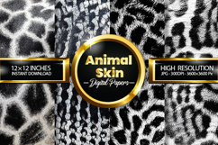 Animal Skin Digital Papers - 04 Variation Product Image 1