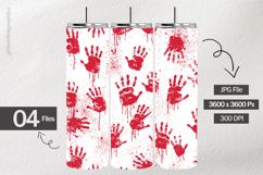 Handprint Digital Papers - 04 Variations Product Image 2