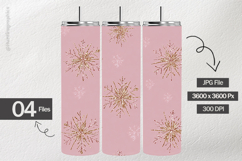 Snow Flakes Digital Papers - 04 Variations Product Image 2