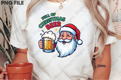 Retro Santa Christmas PNG Sublimation Product Image 2