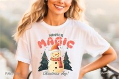 Christmas Vibes Hand Drawn PNG Sublimation Bundle Product Image 2