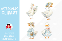 Baby Duck PNG for Nursery and Design Product Image 1