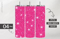 Pink Glitter Digital Papers - 04 Variations Product Image 2
