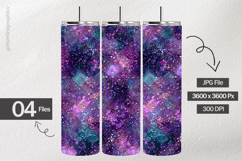 Cyan Glitter Digital Papers - 04 Variations Product Image 2