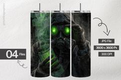 Gothic Mask Digital Papers - 04 Variations Product Image 2