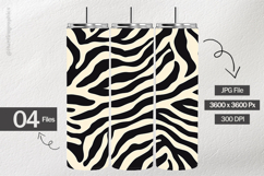 Tiger Stripes Digital Papers - 04 Variations Product Image 2