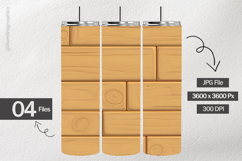 Wooden Texture Digital Papers - 04 Variations Product Image 2