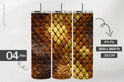 Snake Skin Digital Papers - 04 Variations Product Image 2