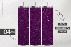 Purple Glitter Digital Papers - 04 Variations Product Image 2