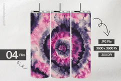 Tie Dye Digital Papers - 04 Variations Product Image 2