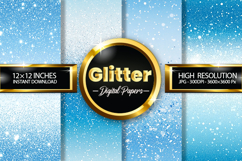 Glitter Digital Papers - 04 Variations Product Image 2