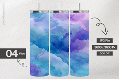 Watercolor Pattern Digital Papers - 04 Variations Product Image 2