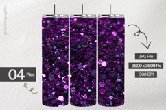 Neon Purple Digital Papers - 04 Variations Product Image 2