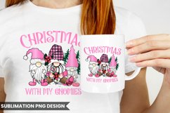Christmas With My Gnomies |Christmas Sublimation Product Image 1