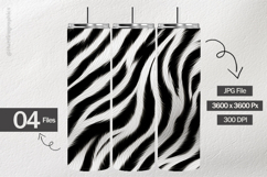 Zebra Fur Digital Papers - 04 Variations Product Image 2