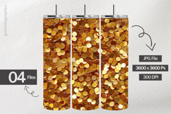 Gold Glitter Digital Papers - 04 Variations Product Image 2