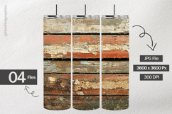 Wood Background Digital Papers - 04 Variations Product Image 2