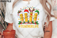 Christmas Pencils png,teacher christmas png Product Image 2