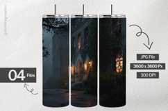 Haunted Asylum Digital Papers - 04 Variations Product Image 2