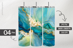 Turquoise Agate Digital Papers - 04 Variations Product Image 2