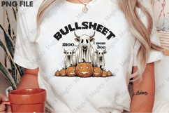 Bullsheet Halloween Ghost T-shirt Product Image 2
