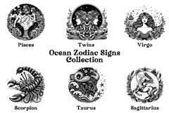 Ocean Zodiac Signs Collection Product Image 3