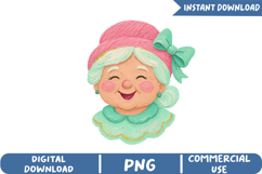 Pastel Christmas Sublimation,Christmas Png Product Image 1