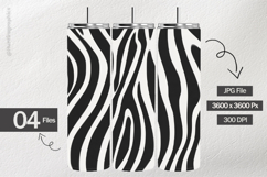 Zebra Skin Digital Papers - 04 Variations Product Image 2