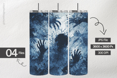 Horror Digital Papers - 04 Variations Product Image 2