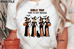 Salem Girls Trip,Vintage Halloween PNG Product Image 2