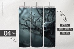 Scary Branch Digital Papers - 04 Variations Product Image 2