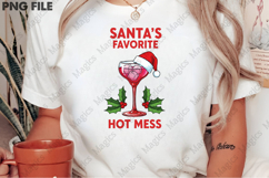 Santa&#039;s Hot Mess ,Merry Christmas PNG Product Image 2