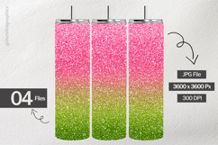 Ombre Pink Digital Papers - 04 Variations Product Image 2