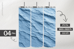 Light Blue Texture Digital Papers - 04 Variations Product Image 2