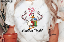 Oops I Got Another Book Goose PNG Product Image 2