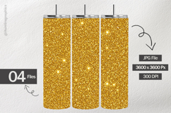 Gold Glitter Digital Papers - 04 Variations Product Image 2