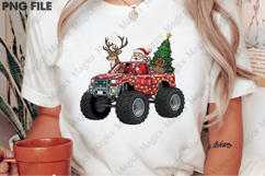 Christmas Santa Monster Truck Product Image 2