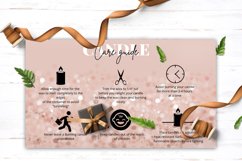 Digital Download Candle Care Canva Template Product Image 4