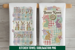 Bunny Kisses - Kitchen Towel Sublimation, Kitchen Towel Product Image 1
