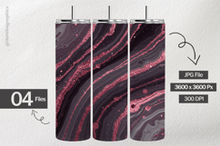 Plum Spark Digital Papers - 04 Variations Product Image 2