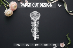 23 Floral Cute Paper Cut SVG Bundle Product Image 3