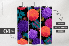 Fall Mum Digital Papers - 04 Variations Product Image 2