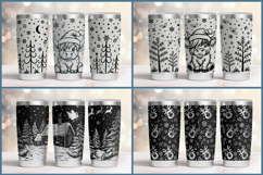20oz Tumbler laser svg Floral wrap| Wildflowers pattern Product Image 3