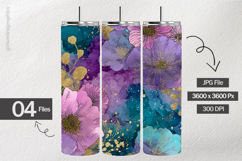 Watercolor Pattern Digital Papers - 04 Variations Product Image 2