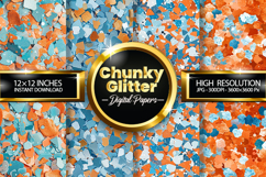 Chunky Digital Papers - 04 Variations Product Image 1